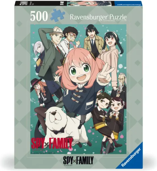 Puzzle ravensburger spy x family 500 piezas