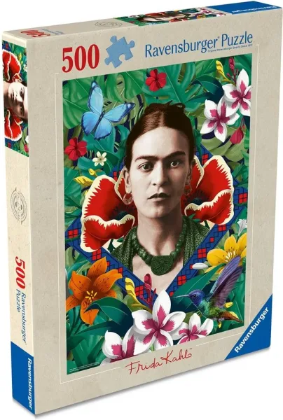 Puzzle frida kahlo blooming fantasy 500 piezas
