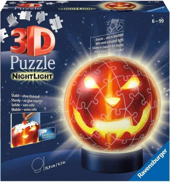 Puzzle 3d ravensburger calabaza de halloween