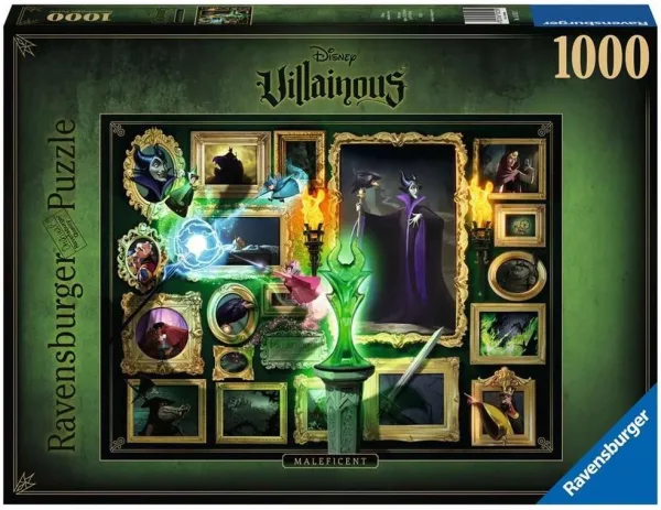 Puzzle ravensburger disney villainous: malefica 1000 piezas