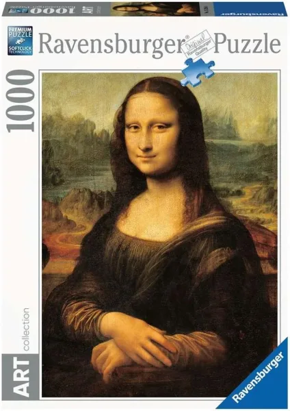 Puzzle ravensburger leonardo: la gioconda 1000 piezas