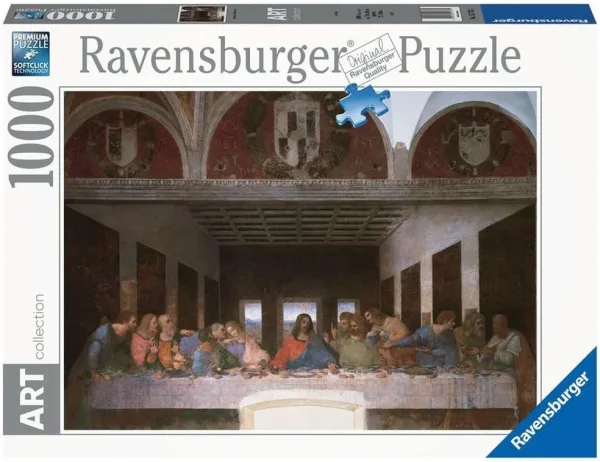 Puzzle ravensburger leonardo: la ultima cena 1000 piezas