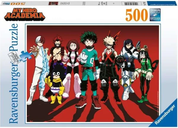 Puzzle ravensburger my hero academia 500 puntos