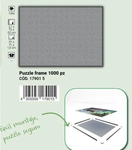 Marco para puzzle 1000 piezas ravensburger
