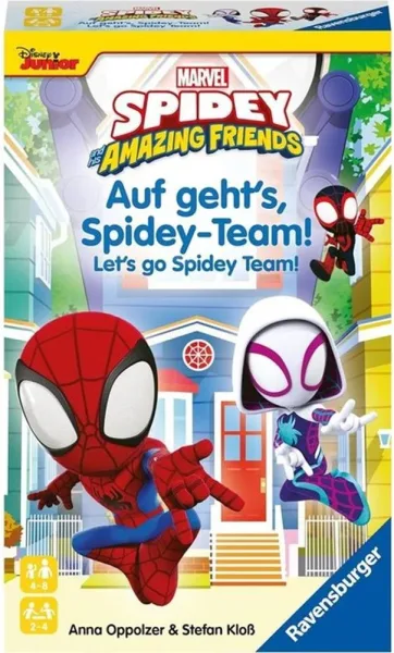 Juego de mesa ravensburger spidey and friends
