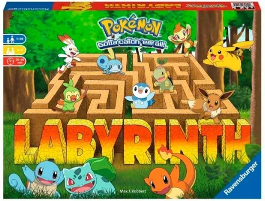 Juego de mesa ravensburger labyrinth pokemon