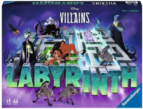 Juego de mesa ravensburger labyrinth disney villains