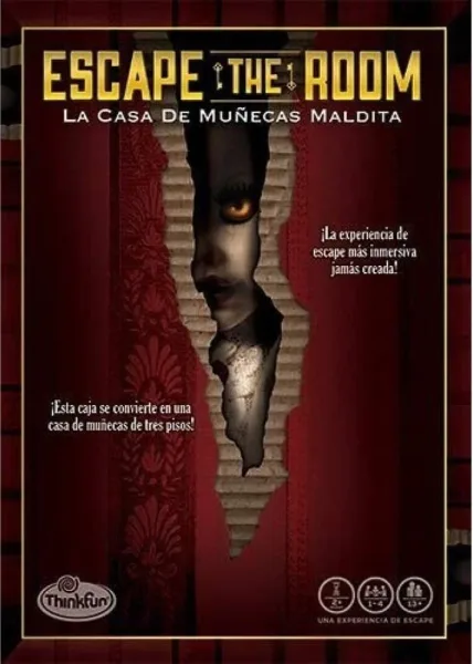 Juego de mesa escape the room la casa de muñecas maldita