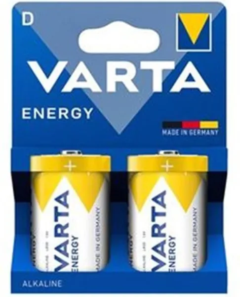 Blister pilas varta alcalinas energy lr20 d -  2 pilas