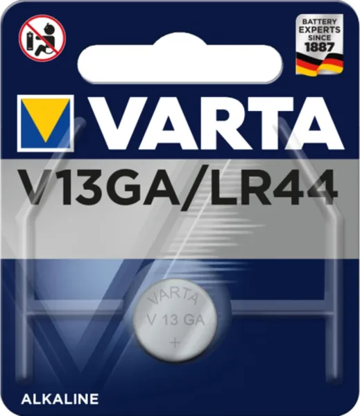 Blister pilas varta alcalina boton v13ga lr44
