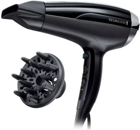 Secador Remington Pro-Air Shine 2300W/ Iónico/ Negro