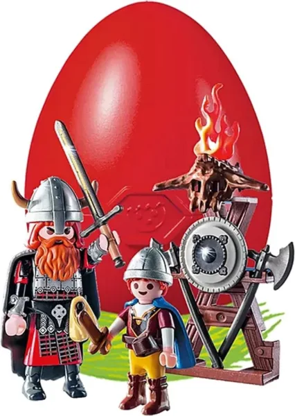 Playmobil vikingos con escudo