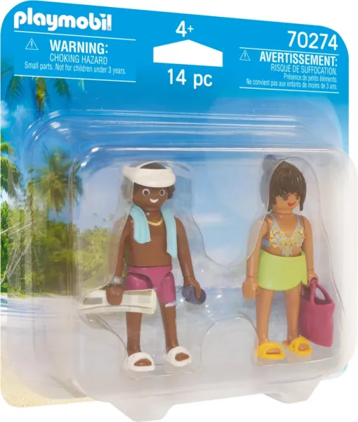 Playmobil figuras pareja de vacaciones