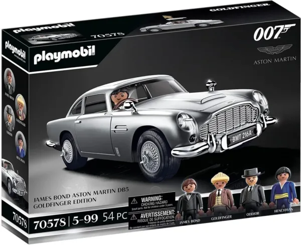 Playmobil james bond aston martin db5 -  edicion goldfinger