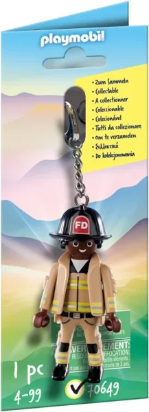Playmobil llavero bombero