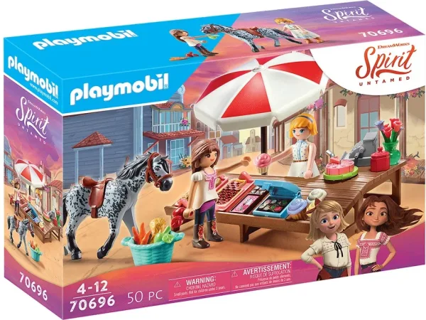 Playmobil spirit indomable miradero tienda de dulces