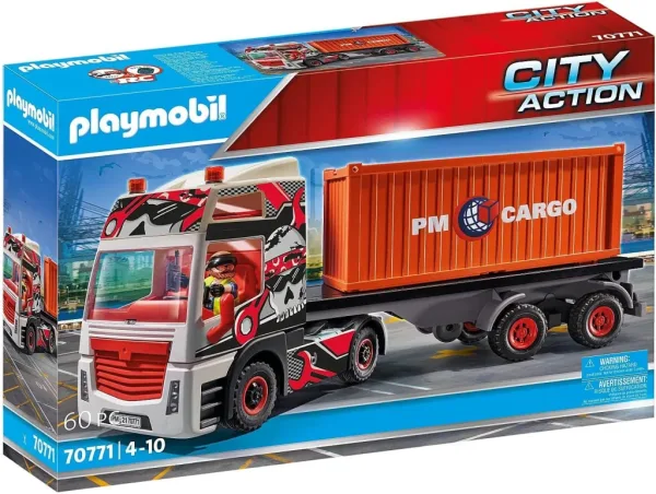 Playmobil camion con remolque