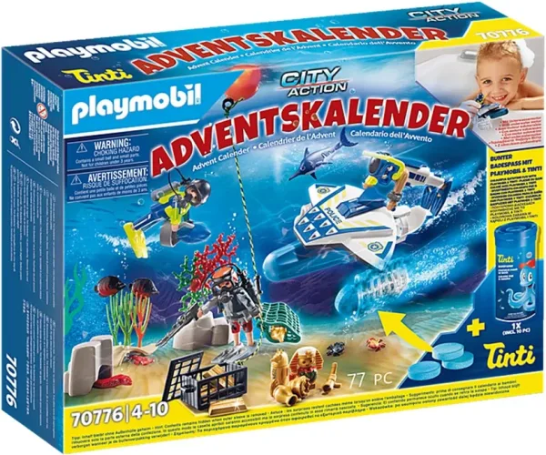 Playmobil calendario de adviento mision policial