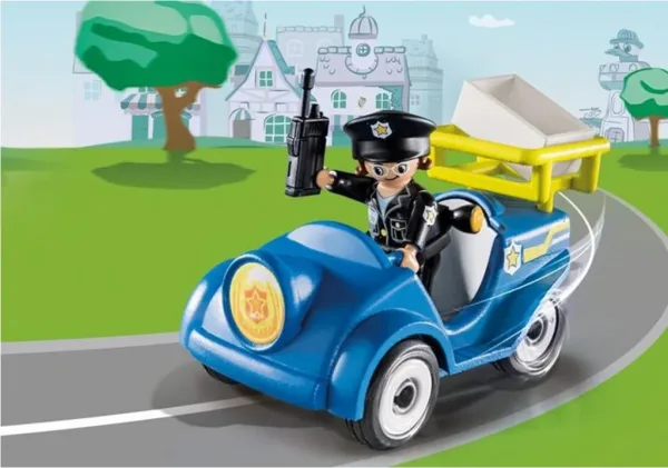 Playmobil duck on call mini coche de policia