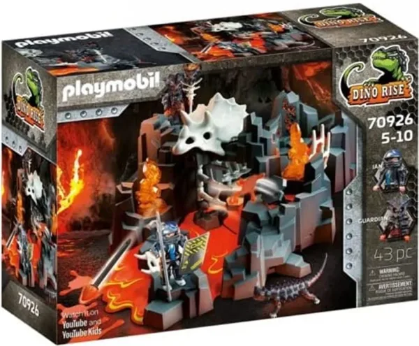 Playmobil dino rise guardian de la fuente de lava