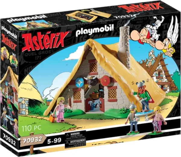 Playmobil asterix : cabaña de abraracurcix