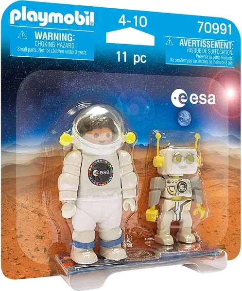 Playmobil duo pack astronauta esa y robert