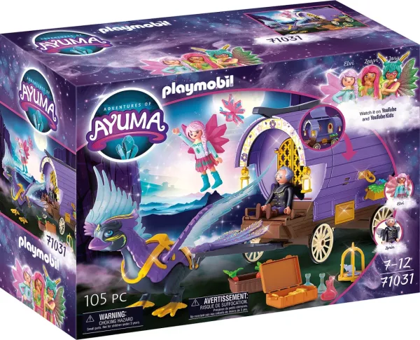 Playmobil ayuma carruaje de hada con phoenix