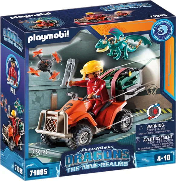 Playmobil dragones : nine realms : icaris quad
