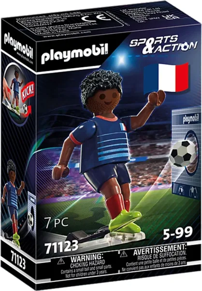 Playmobil jugador de fútbol -  francia a