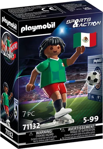 Playmobil jugador de futbol -  mexico