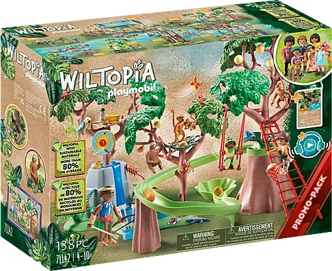 Playmobil wiltopia -  parque infantil jungla tropical