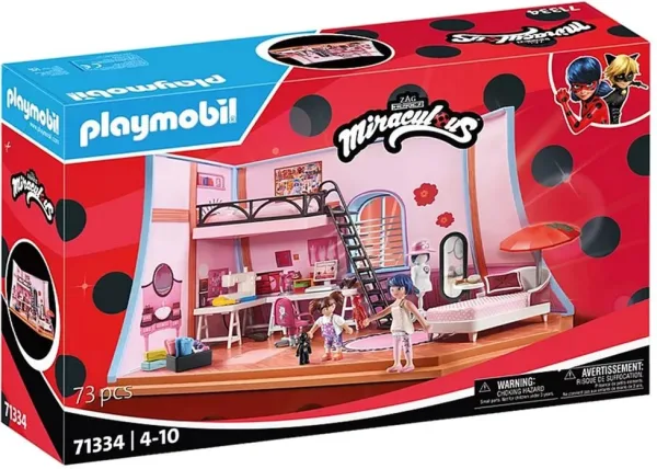 Playmobil miracoulous: loft de marinette