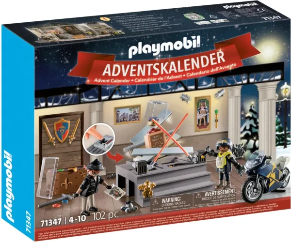 Calendario de adviento playmobil robo en el museo