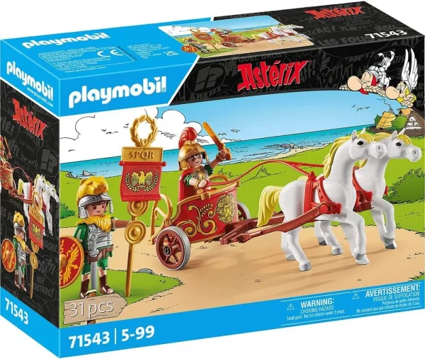 Playmobil asterix: cuadriga romana