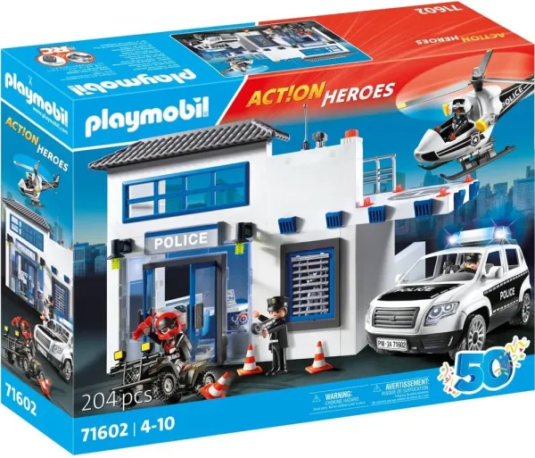Playmobil mega set policía