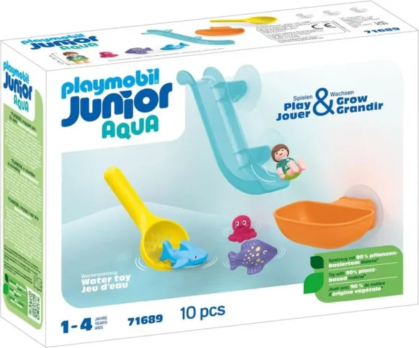 Playmobil junior diversion en la pesca con animales del mar
