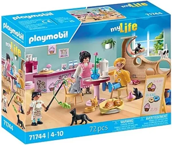 Playmobil -  cafetería para gatos
