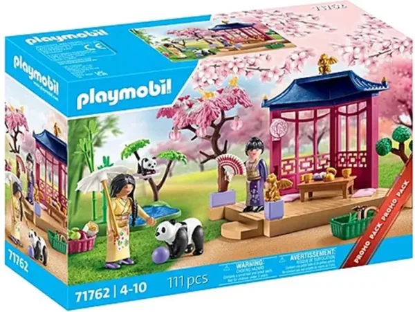 Playmobil -  jardín asiático con panda