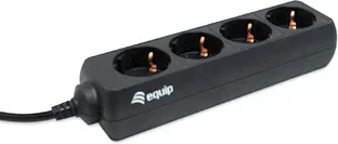 Regleta equip 4 tomas shucko toma iec cable 1.1m