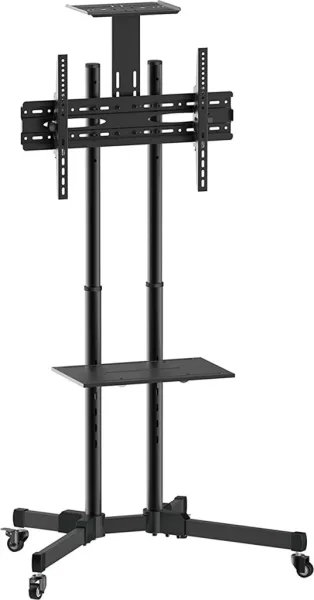 Soporte de suelo con ruedas equip para pantalla de 37 pulgadas -  70 pulgadas - fijo max vesa 600x400 - hasta 50kg