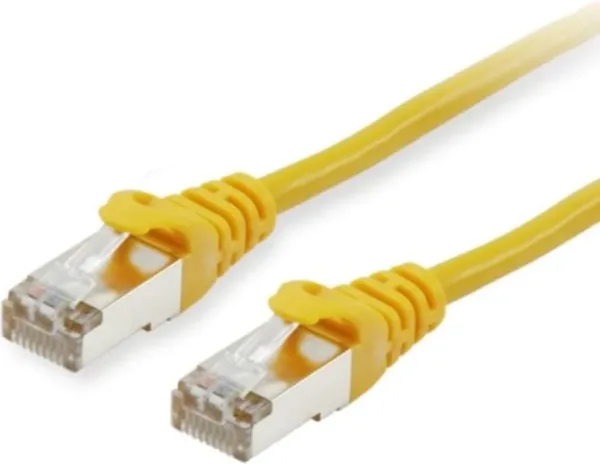 Cable de red equip latiguillo rj45 s - ftp cat6a 10m amarillo