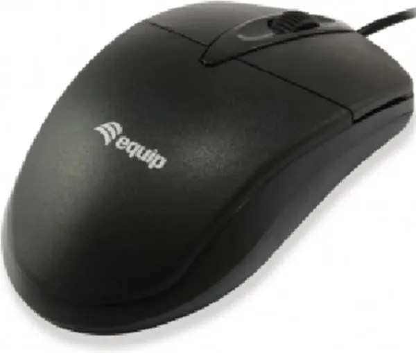 Mouse raton equip life 2 botones optico USB negro 1000dpi