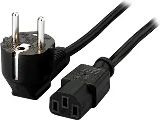 Cable alimentacion equip c13 a schuko  1.8m