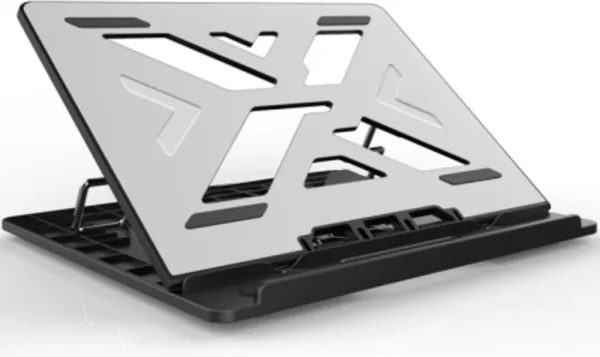 Soporte - base de refrigeracion conceptronic para portatiles hasta 15.6 pulgadas aluminio gris