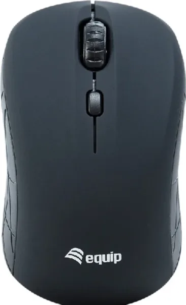 Mouse raton mini equip life optico 4 botones scroll negro wireless inalambrico 1600dpi