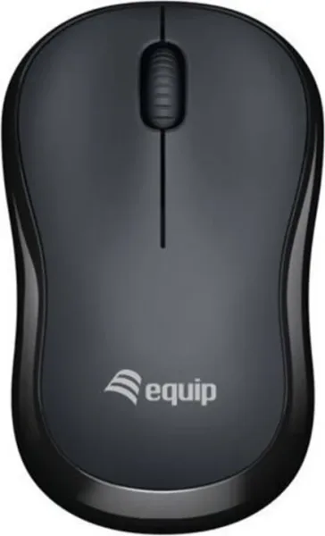 Mouse raton equip comfort wireless inalambrico - 1200dpi - negro