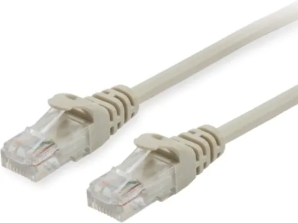 Cable de red equip latiguillo rj45 u - utp cat6a 10m gris