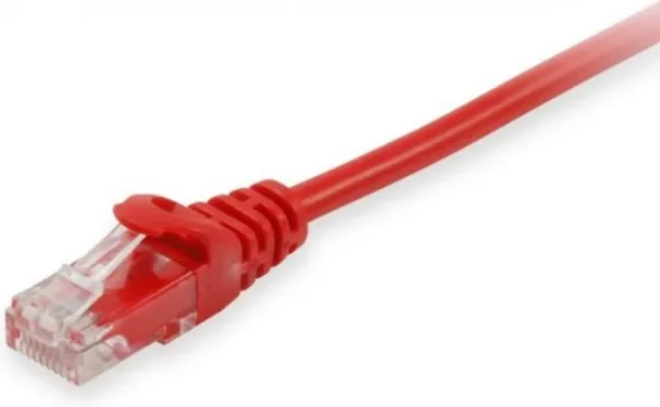 Cable de red equip latiguillo rj45 u - utp cat6a 20m rojo