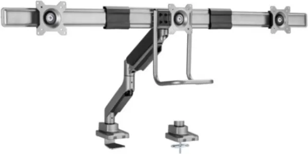 Soporte mesa equip vesa hasta 32 pulgadas 100x100 max 6kg triple pantalla
