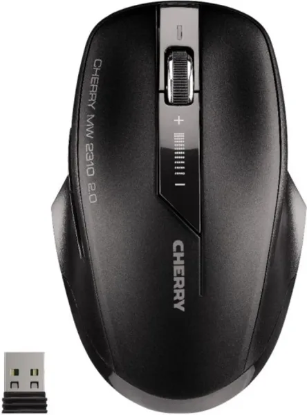 Mouse raton cherry inalambrico mw 2310 USB 5 botones negro